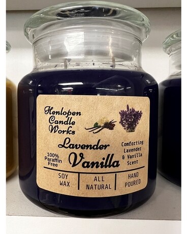 Lavender Vanilla Candle Jar Candle