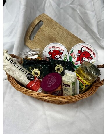 Charcuterie Basket Gift Basket