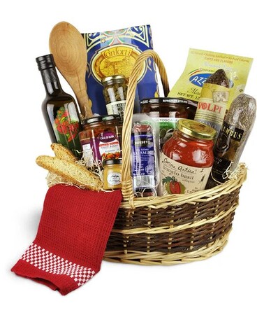 Foodie Basket Gift Basket