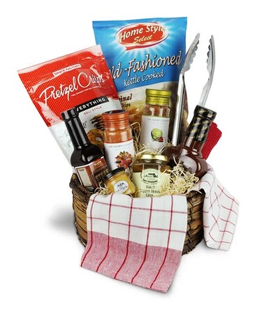 BBQ Basket Gift Basket