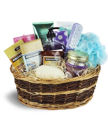 Blissful Spa Day Basket Gift Basket