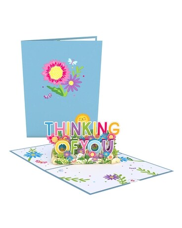 Lovepop Thinking of You Card Flower Arrangement