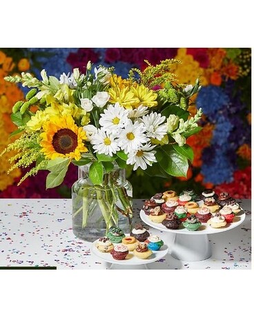 Hip Hip Hooray Bundle Flower Arrangement