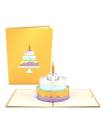 Lovepop Happy Birthday Cake Card