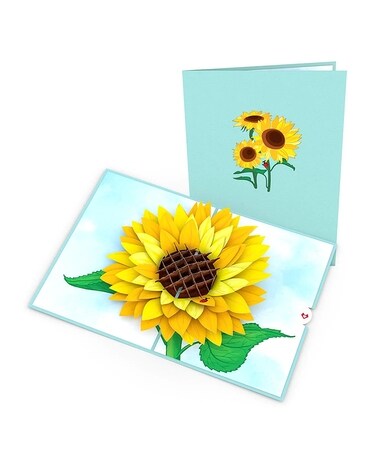 Lovepop Sunflower Bloom Card