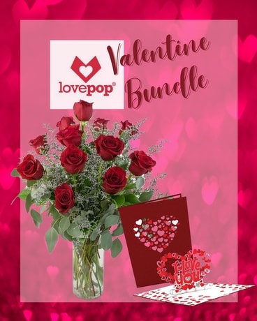 Valentine Roses and Lovepop