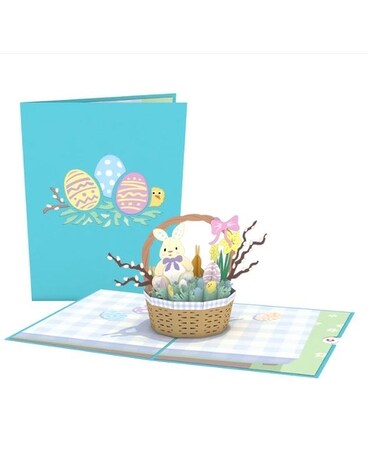 Lovepop Easter Basket Flower Arrangement