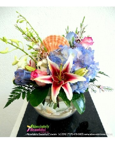 Celebrating the Beach Flower Arrangement