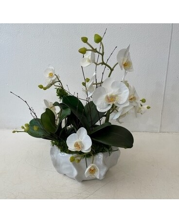 Classic Orchid Flower Arrangement