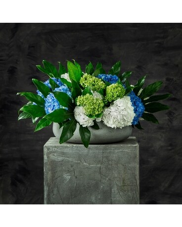Blue Skies Flower Arrangement