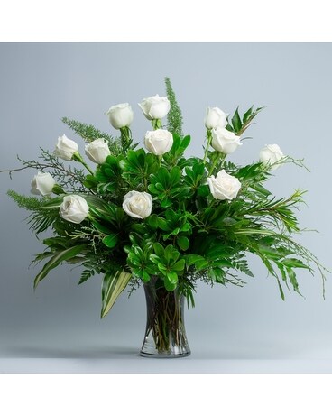 Winter Pearls Flower Arrangement