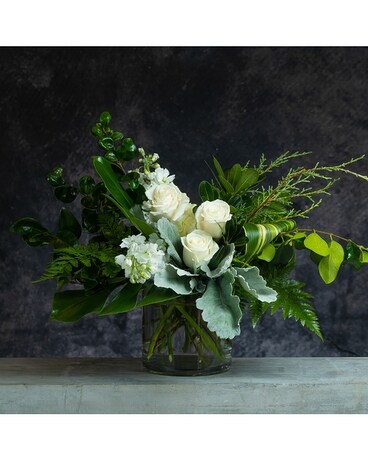 White Rain Flower Arrangement