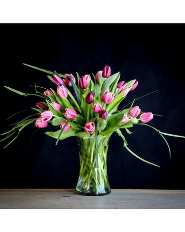 Classic Tulips Flower Arrangement
