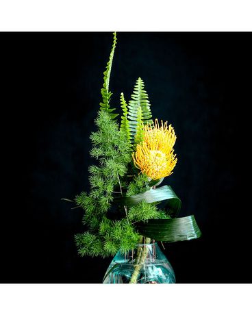 Smiling Protea Flower Arrangement