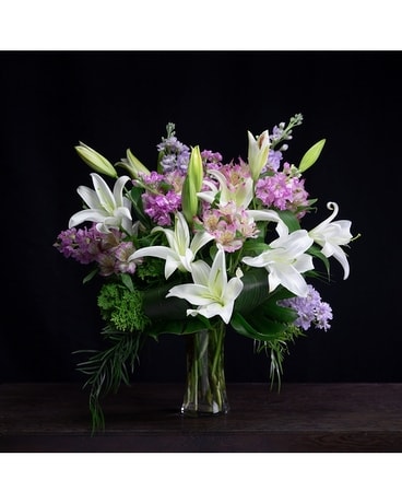 Candy Hearts Flower Arrangement