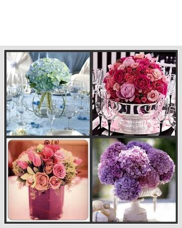 Pastel Centerpieces Flower Arrangement
