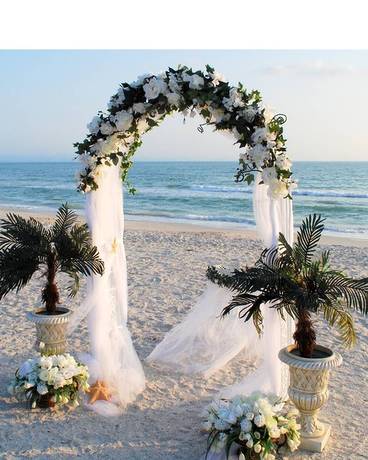 Beach Wedding Flower Arrangement