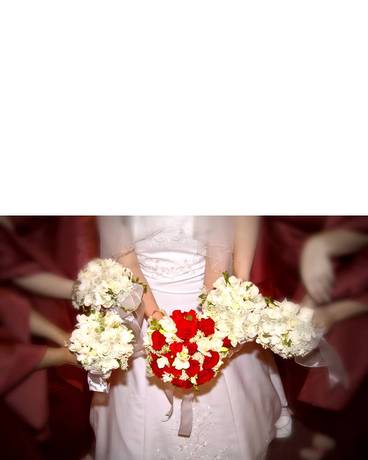 Bridal & Bridesmaid Bouquets Flower Arrangement
