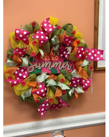 Welcome Summer Wreath Wreath