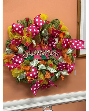 Welcome Summer Wreath Wreath