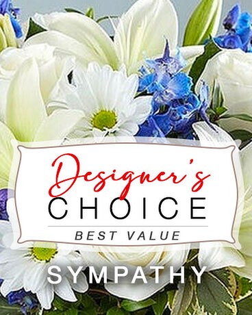Sympathy Designer's Choice Flower Arrangement