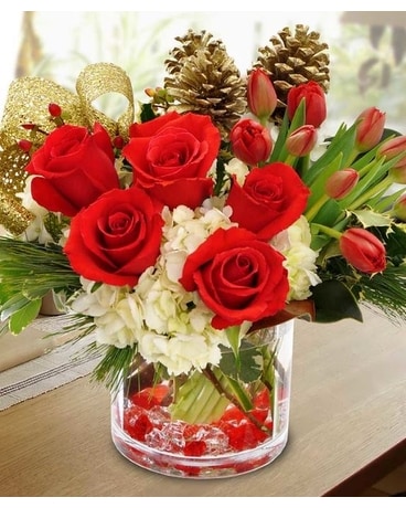 Tis the Season Flower Arrangement
