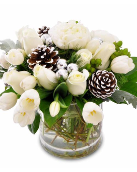 Winter Wonderland Flower Arrangement
