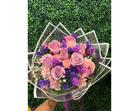 Lavender Bouquet Flower Arrangement