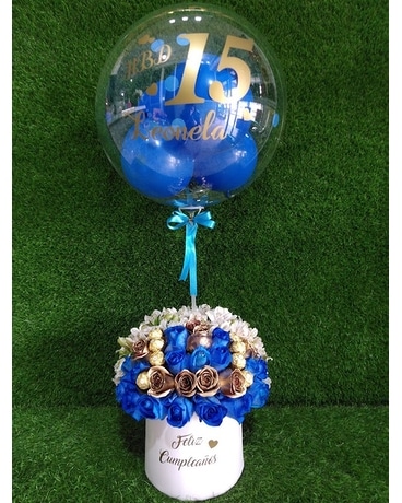 BLUE OBSESSION Flower Arrangement