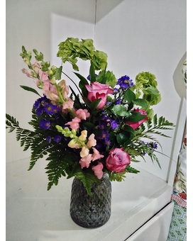 Seasonal Serene Flower Arrangement