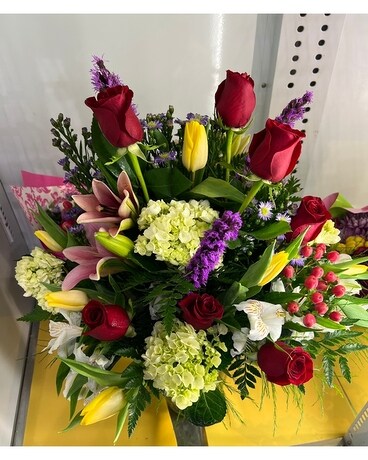 Full of Passion Flower Arrangement