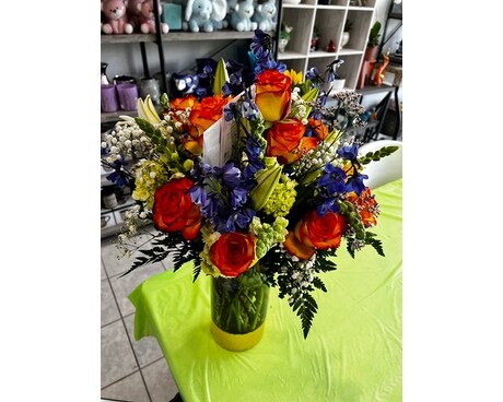 Happy Vibes Flower Arrangement