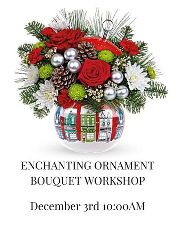 Enchanting Ornament Workshop Flower Arrangement