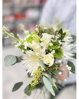 Rush-Rush Bridal Shower Flower Arrangement