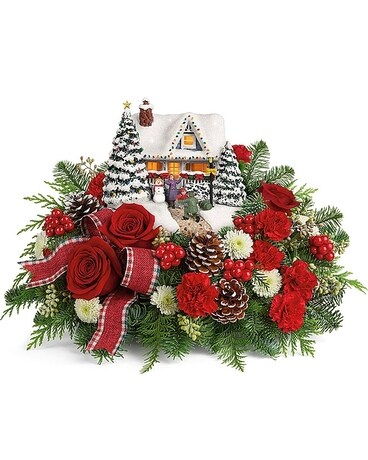 Thomas Kinkade's Hero's Welcome Bouquet Flower Arrangement