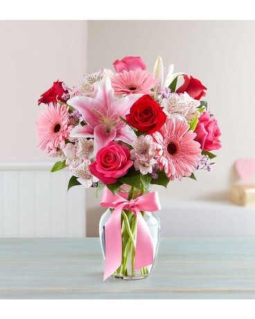 Meadows of Pink Flower Arrangement
