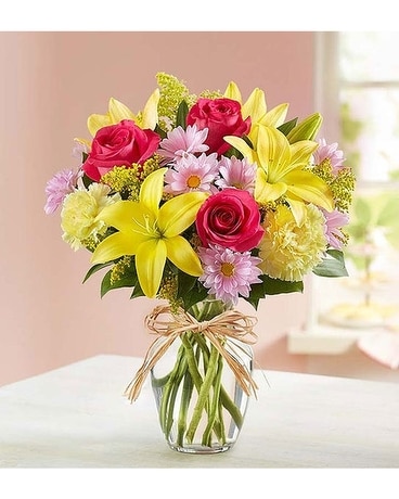 Meadows of Spring Flower Arrangement