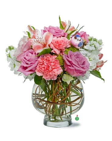 Pink Perfection Flower Arrangement