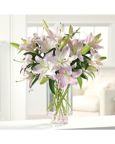 Ooh-La-La Lilies Flower Arrangement