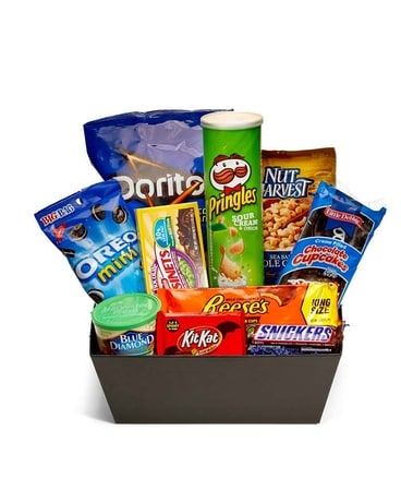 Ultimate Junk Food Basket Gifts
