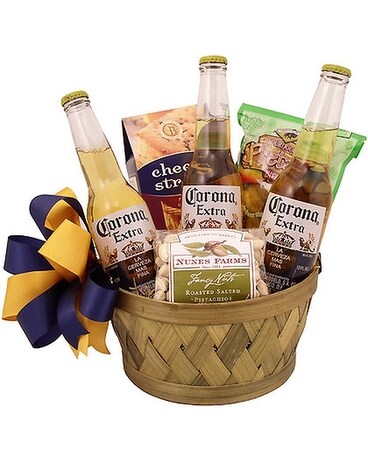 Corona Coolness Gift Basket Gifts