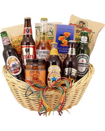 Around the World Brew Basket Gifts