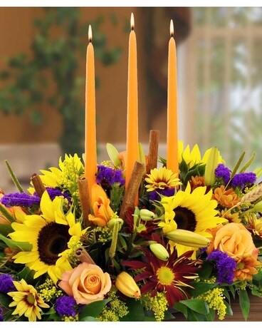 Thanksgiving Centerpieces Flower Arrangement