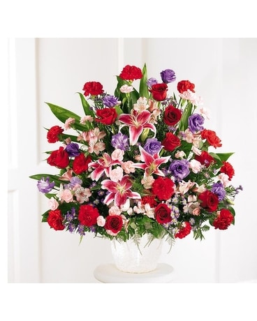 A Abundance of Memories Flower Arrangement