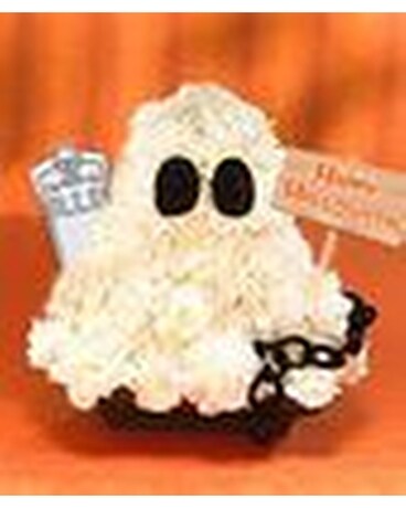 Boo The Friendly Flower Ghost! Flower Arrangement