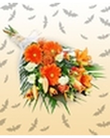 Halloween Wrapped Boo-quet Flower Arrangement