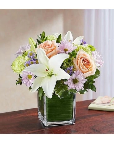 Healing Tears™ Multicolor Pastel Flower Arrangement