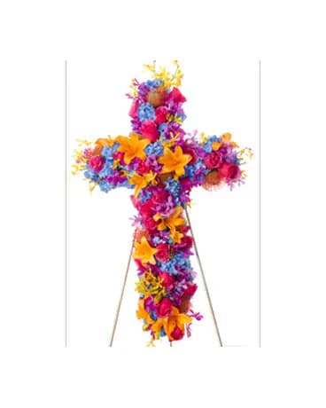 Radiance - Bright Cross Flower Spray Flower Arrangement