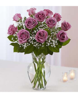 lavender size,  inches height and  inches wide.