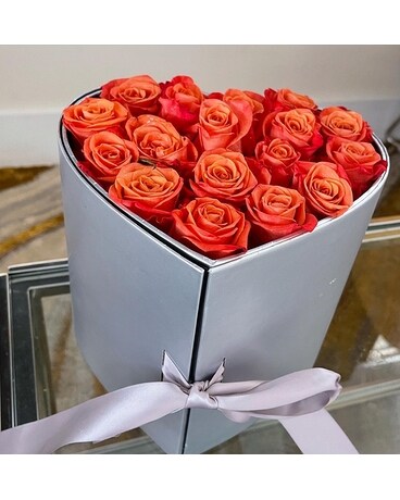Silver Flower Arrangement